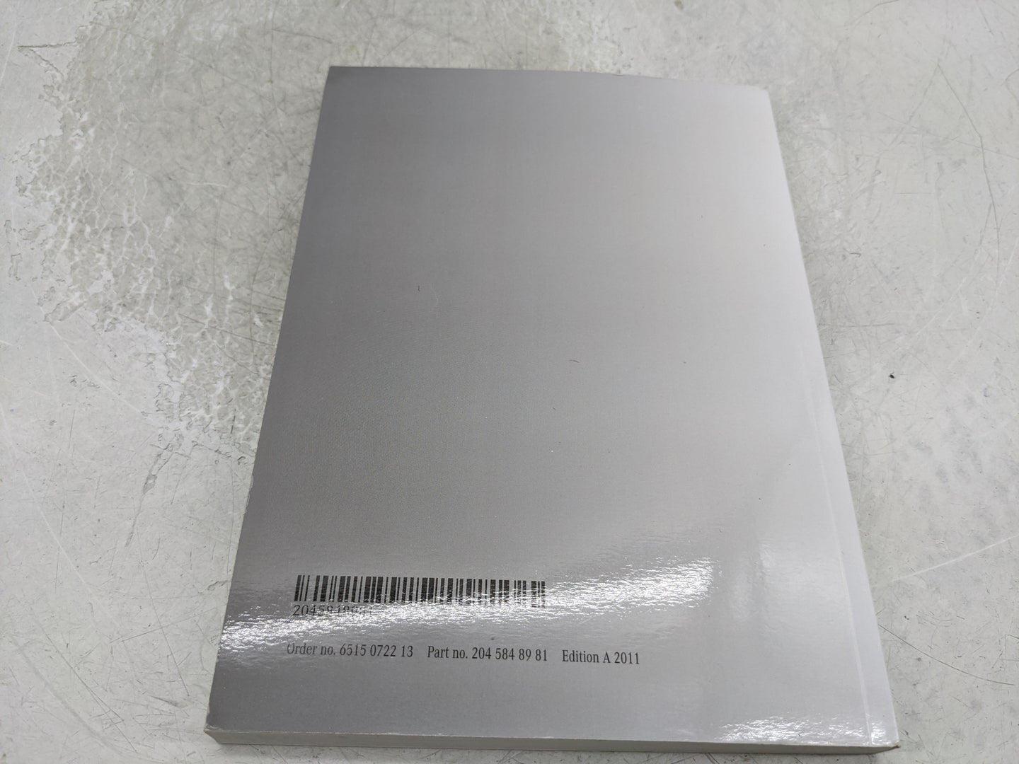 2011 Mercedes-Benz C300 Owners Manual Book Guide P/N:2045848981 OEM Used Auto Parts - Oemusedautoparts1.com