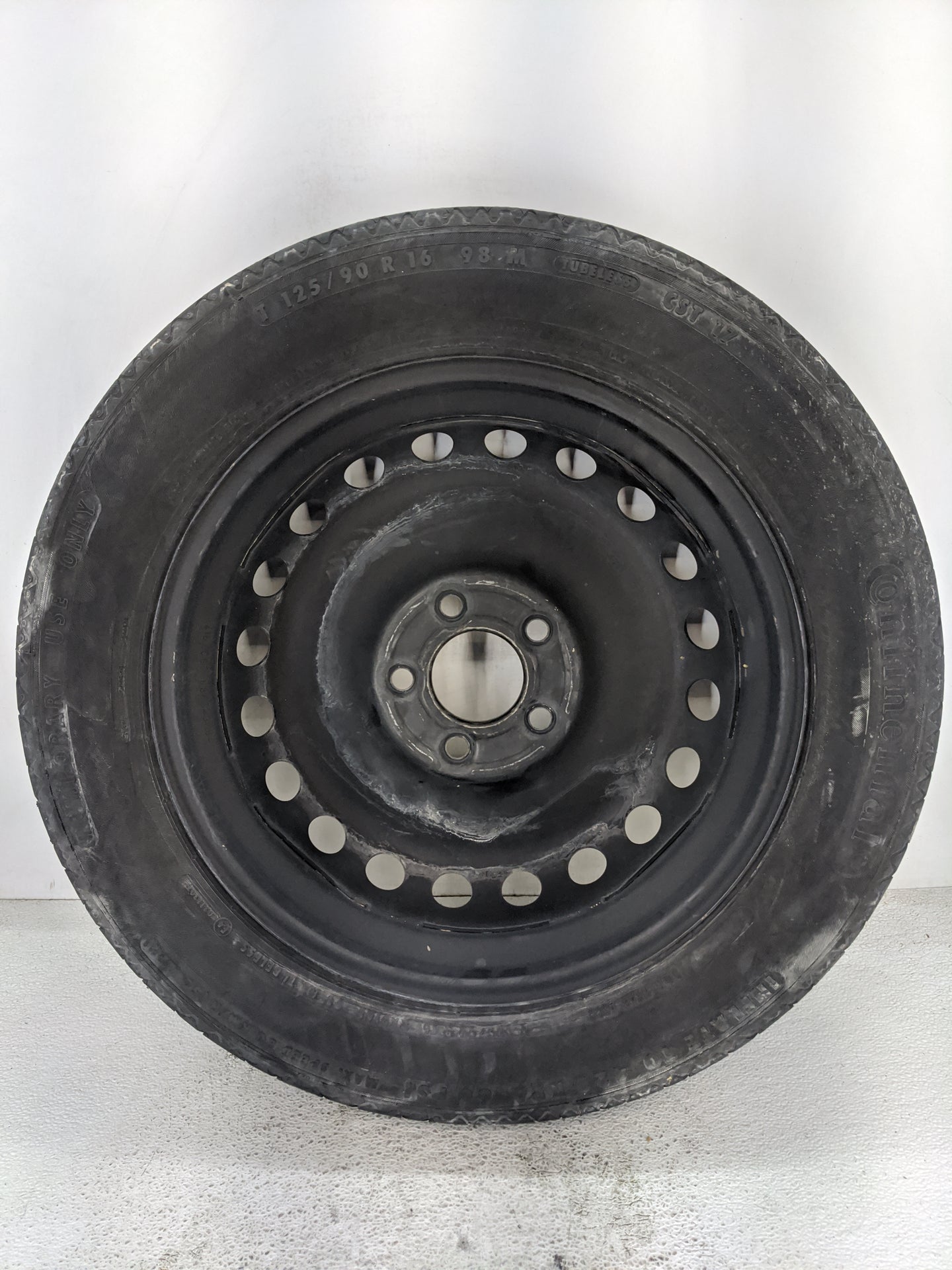 2011 Mercedes-benz C300 Spare Donut Tire Wheel Rim Oem - Oemusedautoparts1.com