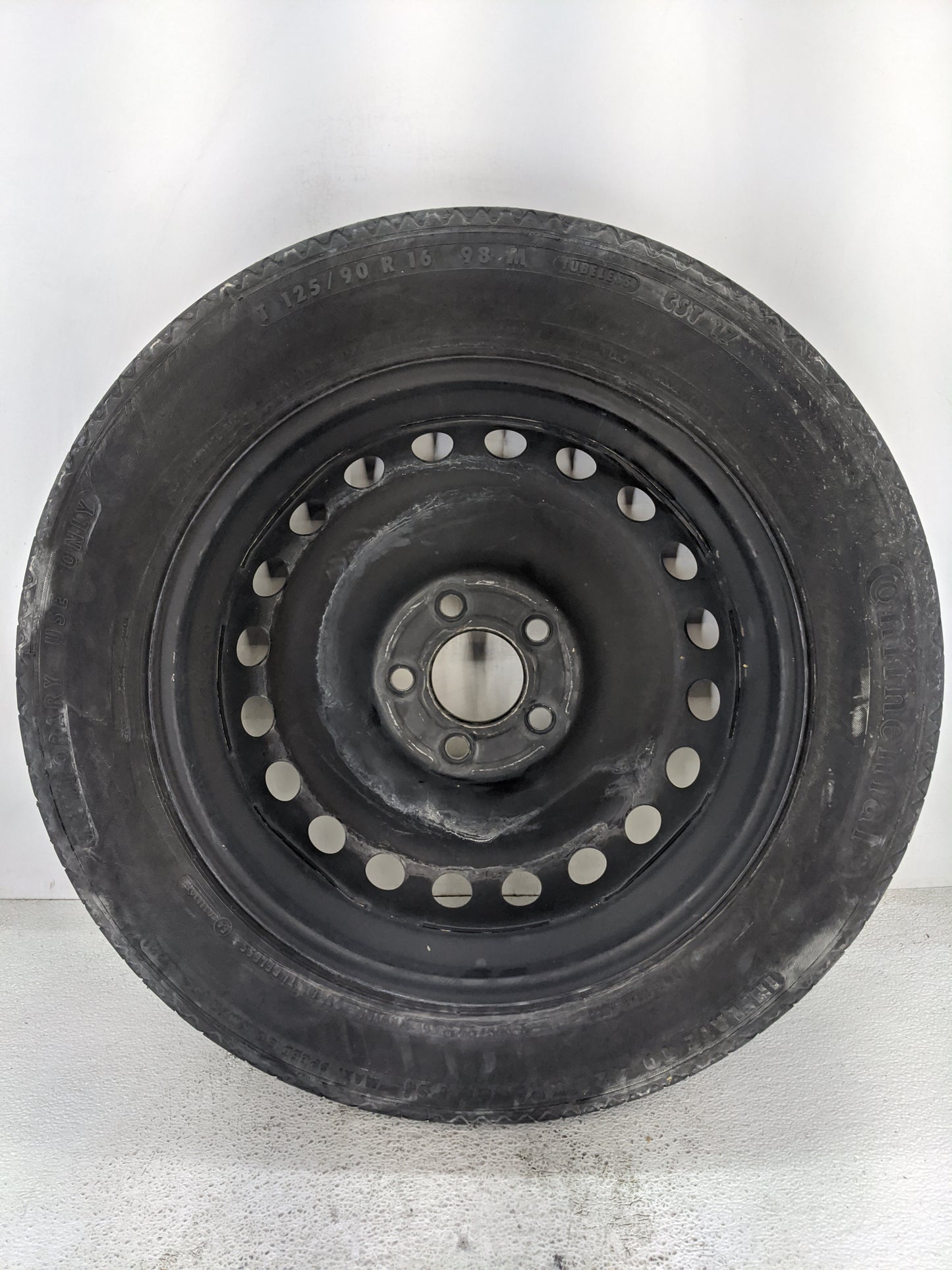 2011 Mercedes-benz C300 Spare Donut Tire Wheel Rim Oem - Oemusedautoparts1.com