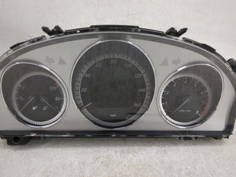compare product 2011 Mercedes-Benz C300 Instrument Cluster Speedometer Gauges P/N:A 204 900 A2C53414741 Miles: Fits OEM Used Auto Parts