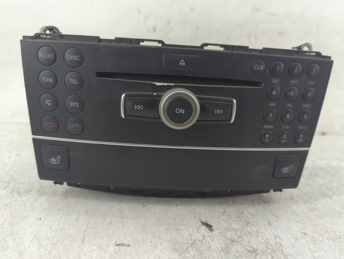 2011 Mercedes-Benz C300 Radio AM FM Cd Player Receiver Replacement P/N:A2049008805 A2049016001, A2049024502 Fits Fits 2012 O