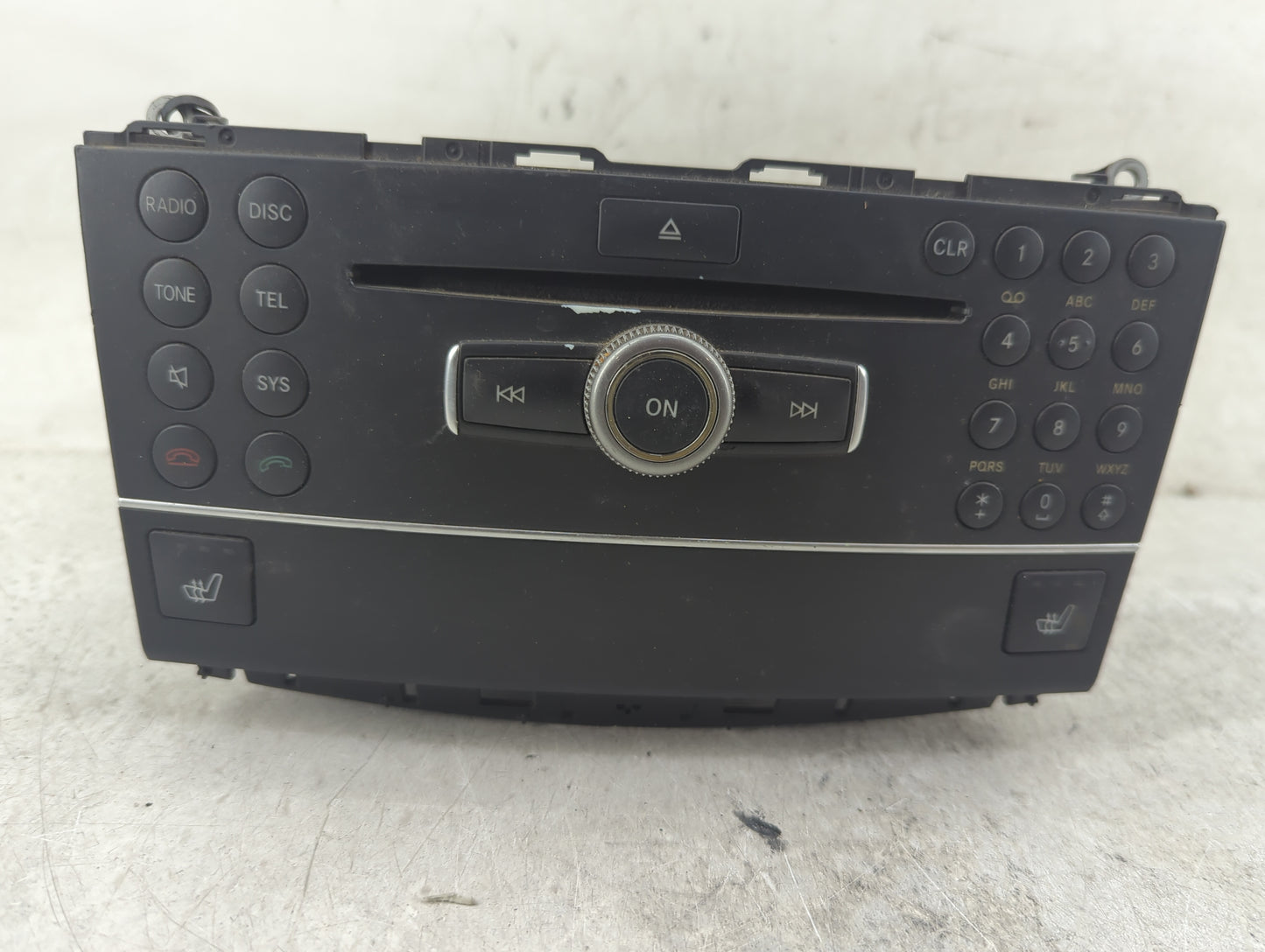 2011 Mercedes-Benz C300 Radio AM FM Cd Player Receiver Replacement P/N:A2049008805 A2049016001, A2049024502 Fits Fits 2012 O