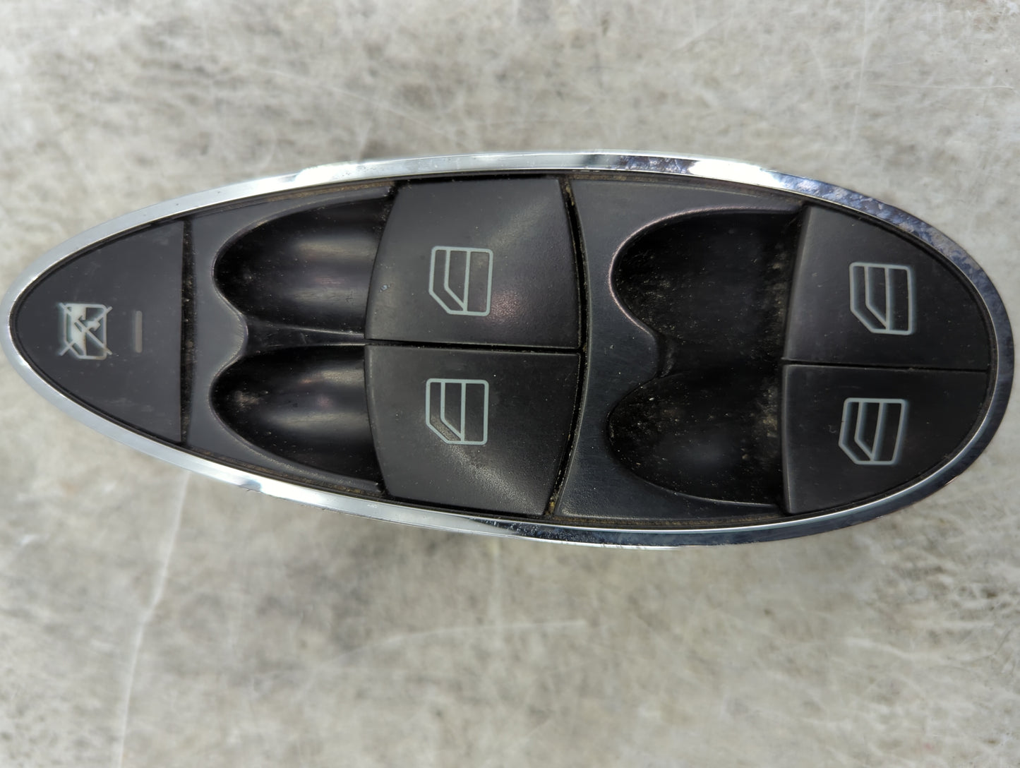 2007-2011 Mercedes-Benz Cls550 Master Power Window Switch Replacement Driver Side Left P/N:A 211 821 36 79 Fits OEM Used Aut