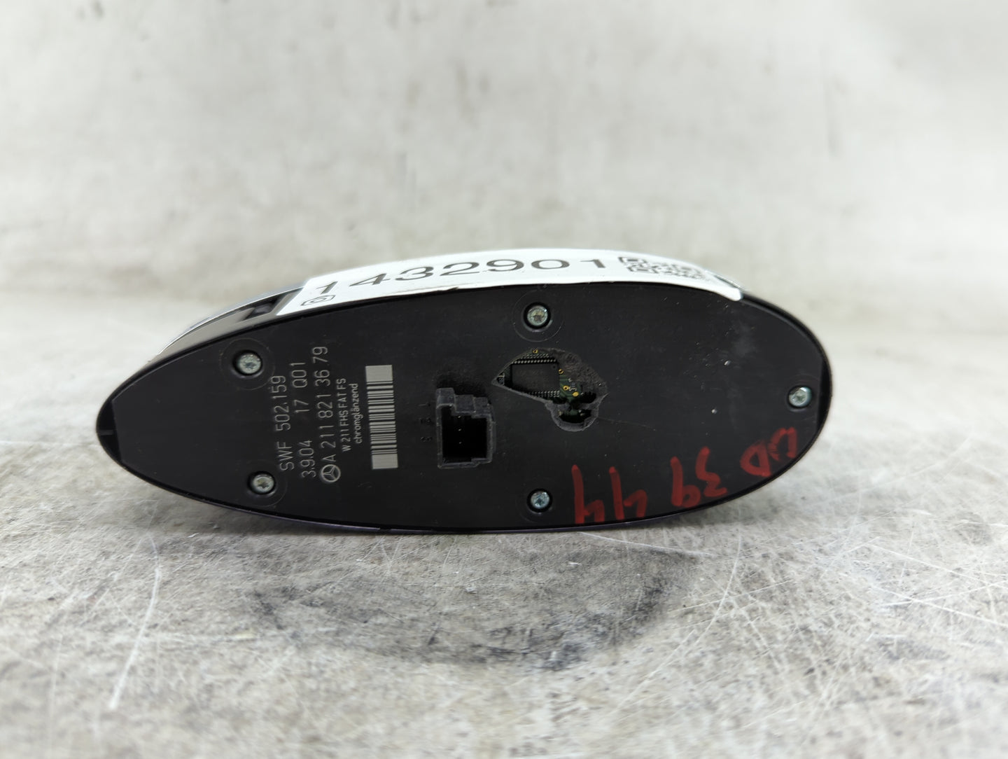 2007-2011 Mercedes-Benz Cls550 Master Power Window Switch Replacement Driver Side Left P/N:A 211 821 36 79 Fits OEM Used Aut