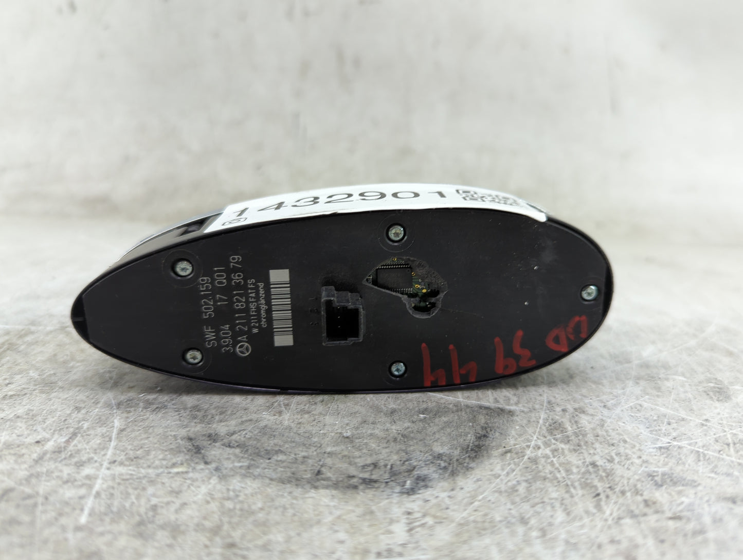 2007-2011 Mercedes-Benz Cls550 Master Power Window Switch Replacement Driver Side Left P/N:A 211 821 36 79 Fits OEM Used Aut