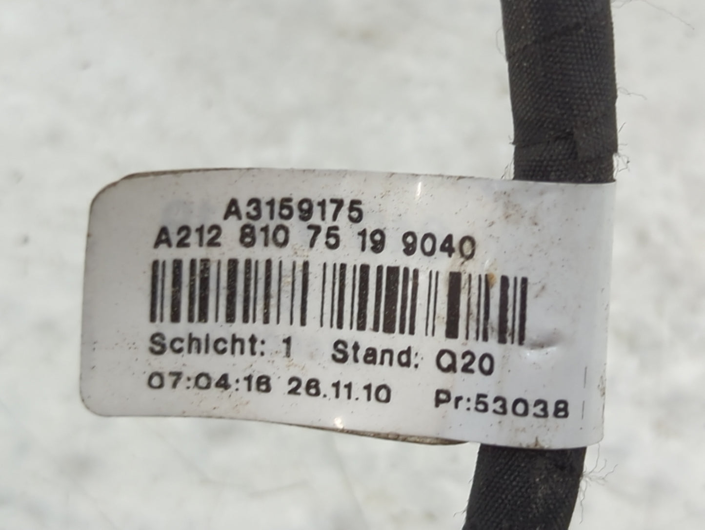 2011 Mercedes-Benz E-Class Driver Side View Mirror - Left Door Mirror OEM Used - Oemusedautoparts1.com