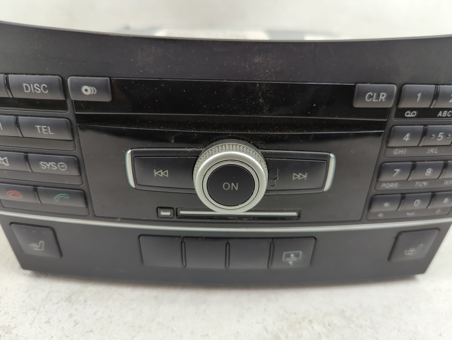 2011 Mercedes-Benz E-Class Radio AM FM Cd Player Receiver Replacement P/N:A2129008609 A2129011904, A2129021804 Fits Fits 201