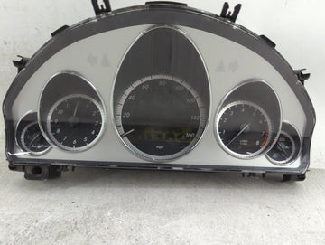 2011 Mercedes-Benz E-Class Instrument Cluster Speedometer Gauges P/N:A2129003110 A2C53427645, A2C53257171 Miles:86K Fits OEM