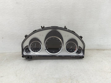 2011 Mercedes-Benz E-Class Instrument Cluster Speedometer Gauges P/N:A2129001910 A2129013500, A2049024102 Miles:136K Fits OE