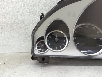 2011 Mercedes-Benz E-Class Instrument Cluster Speedometer Gauges P/N:A2129001910 A2129013500, A2049024102 Miles:136K Fits OEM Used Auto Parts