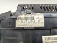 2011 Mercedes-Benz E-Class Instrument Cluster Speedometer Gauges P/N:A2129002709 A2C53416205, A2C53279093 Fits OEM Used Auto