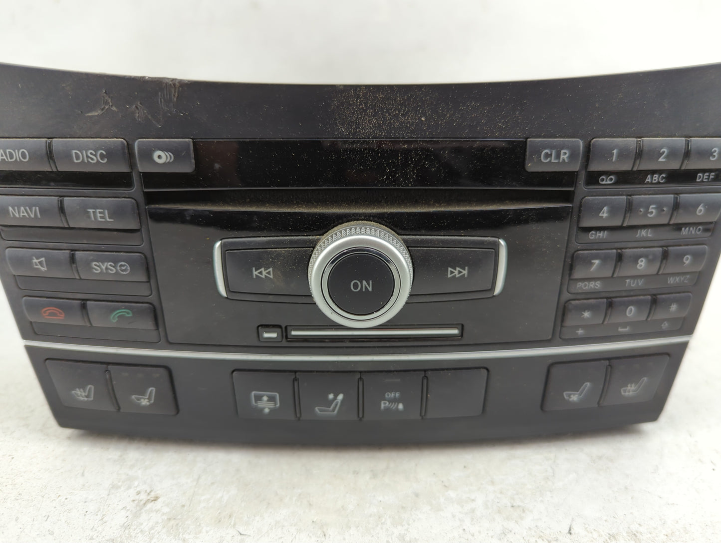 2011 Mercedes-Benz E-Class Radio AM FM Cd Player Receiver Replacement P/N:A2129008609 A2129006909, A2129011604 Fits Fits 201