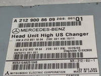2011 Mercedes-Benz E-Class Radio AM FM Cd Player Receiver Replacement P/N:A2129008609 A2129006909, A2129011604 Fits Fits 201