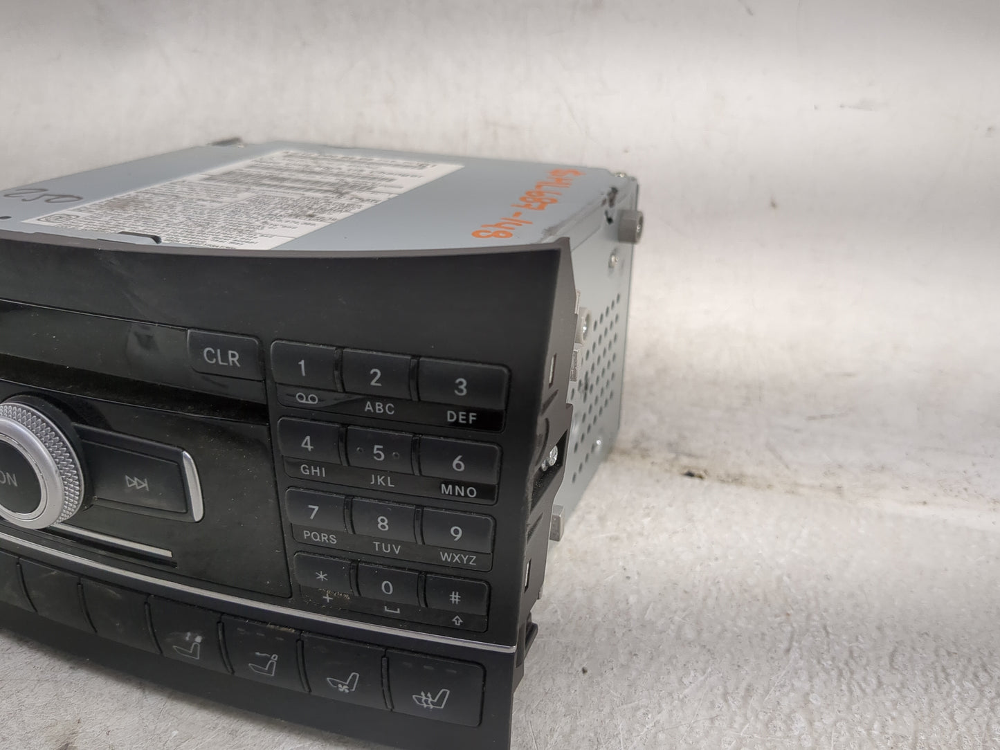 2011 Mercedes-Benz E-Class Radio AM FM Cd Player Receiver Replacement P/N:A2129006909 A2129011604, A2129020904 Fits Fits 201