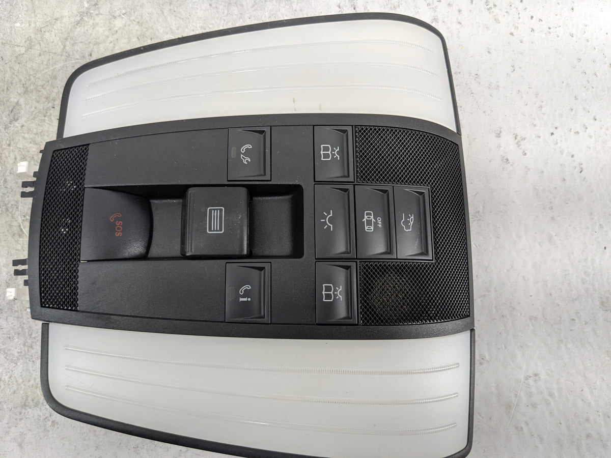 2011 Mercedes-benz E-class Overhead Console W/rear Climate Control Gray - Oemusedautoparts1.com