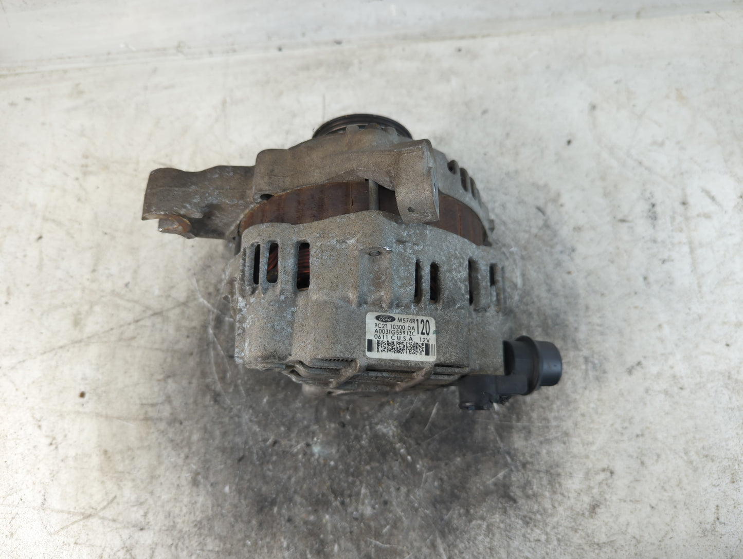 2011 Mercedes-Benz E250 Alternator Replacement Generator Charging Assembly Engine OEM P/N:A003TG5591ZC 9C2T 10300 DA Fits OE