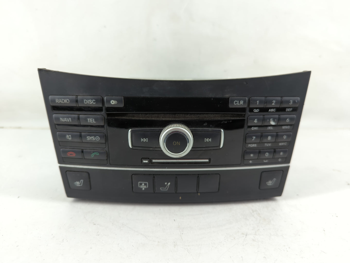 2010-2012 Mercedes-Benz E350 Radio AM FM Cd Player Receiver Replacement P/N:A 212 900 86 09 Fits Fits 2010 2011 2012 OEM Use