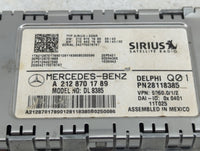 2010-2013 Mercedes-Benz E350 Radio AM FM Cd Player Receiver Replacement P/N:A2128701789 28118385 Fits OEM Used Auto Parts - 