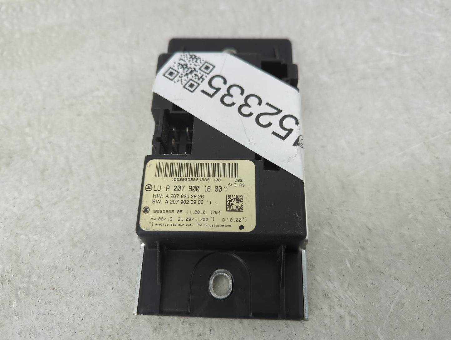 2011 Mercedes-benz E350 Seat Control Module - Oemusedautoparts1.com