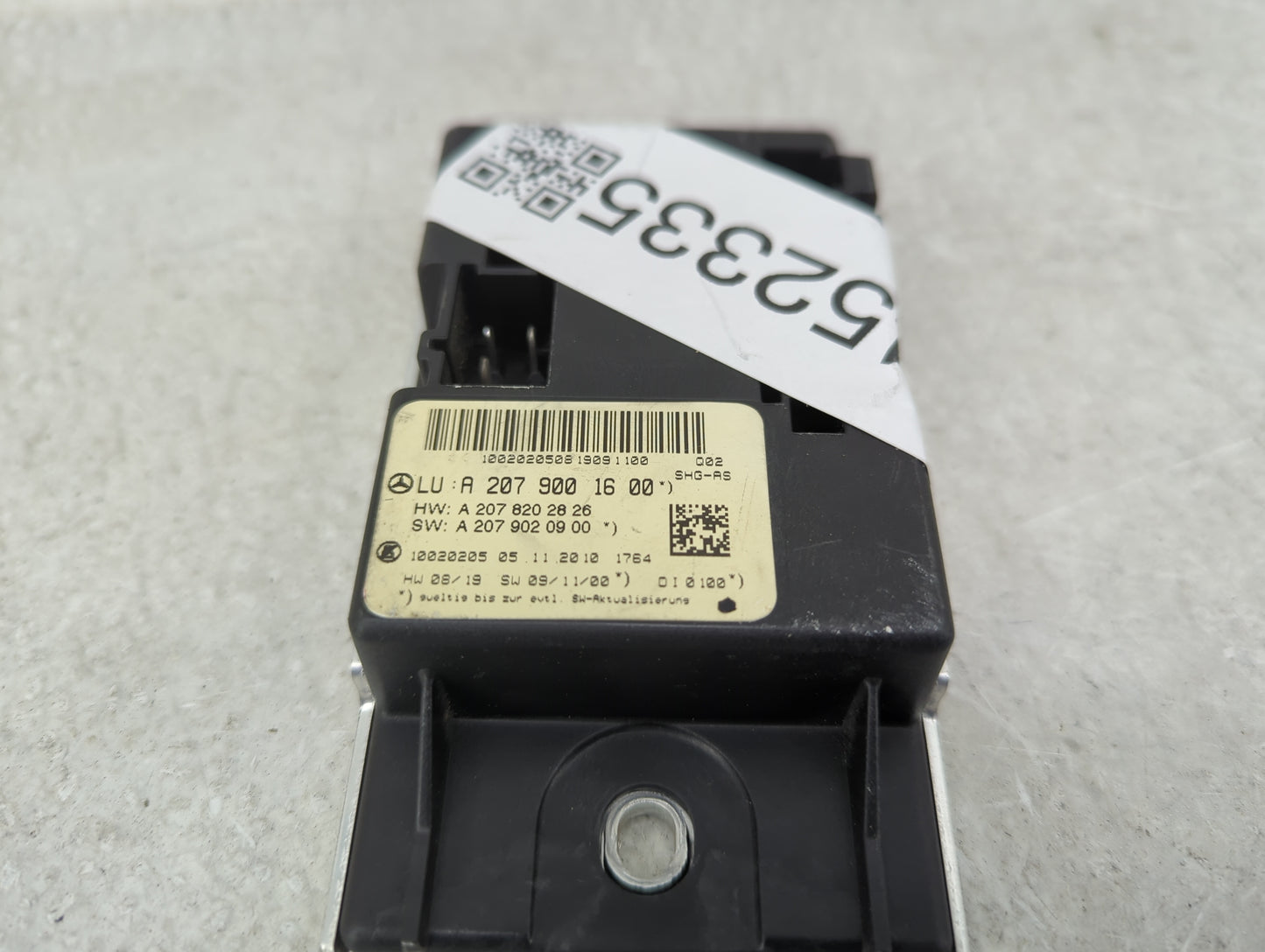 2011 Mercedes-benz E350 Seat Control Module - Oemusedautoparts1.com