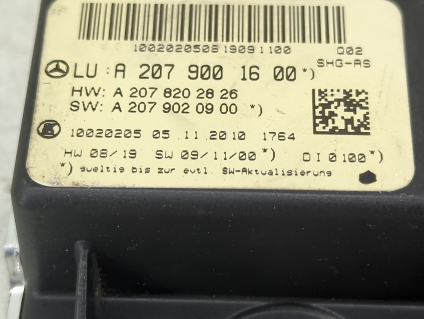 2011 Mercedes-benz E350 Seat Control Module - Oemusedautoparts1.com
