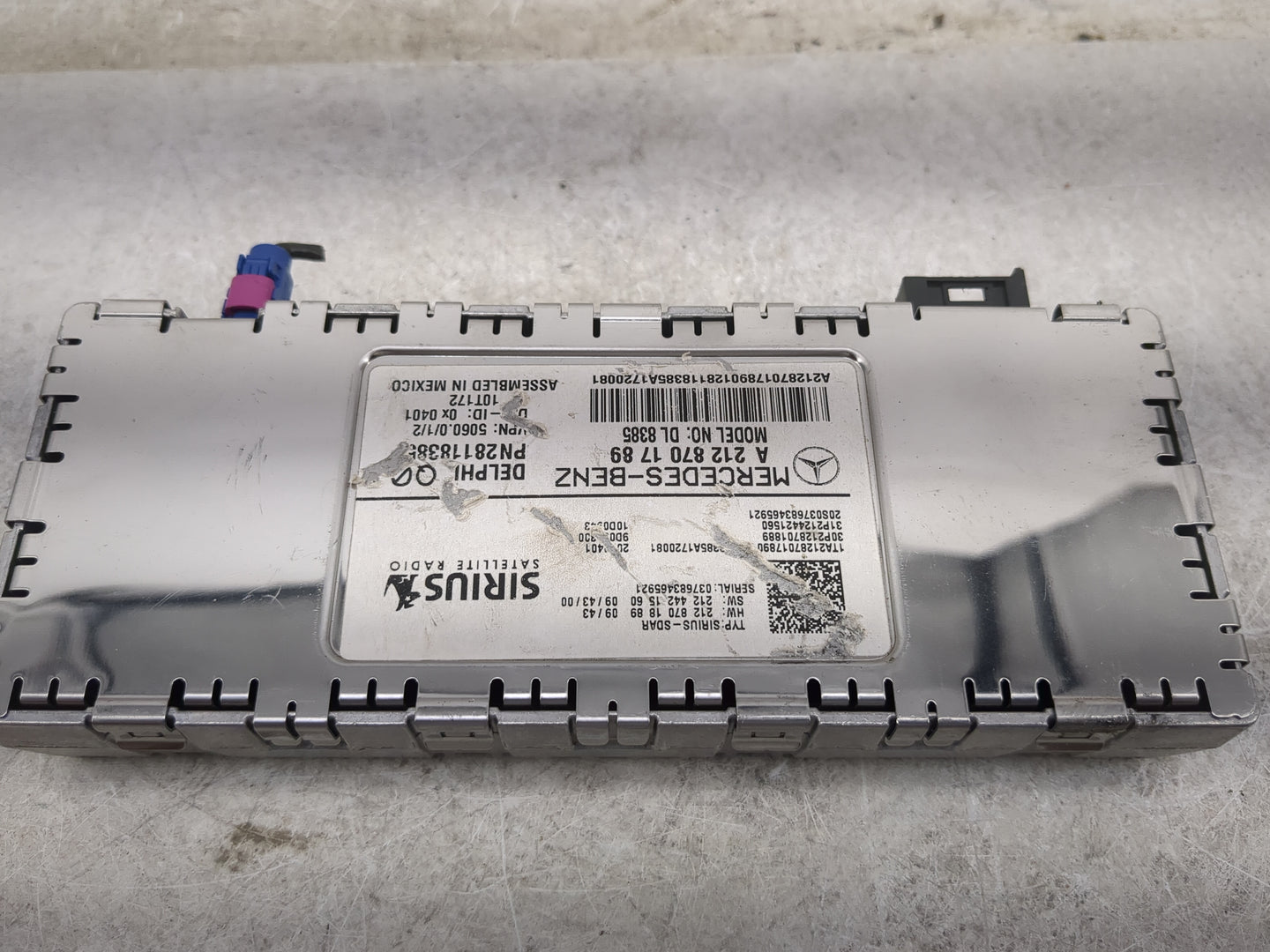 2010-2013 Mercedes-benz E350 Tuner Satellite Receiver - Oemusedautoparts1.com