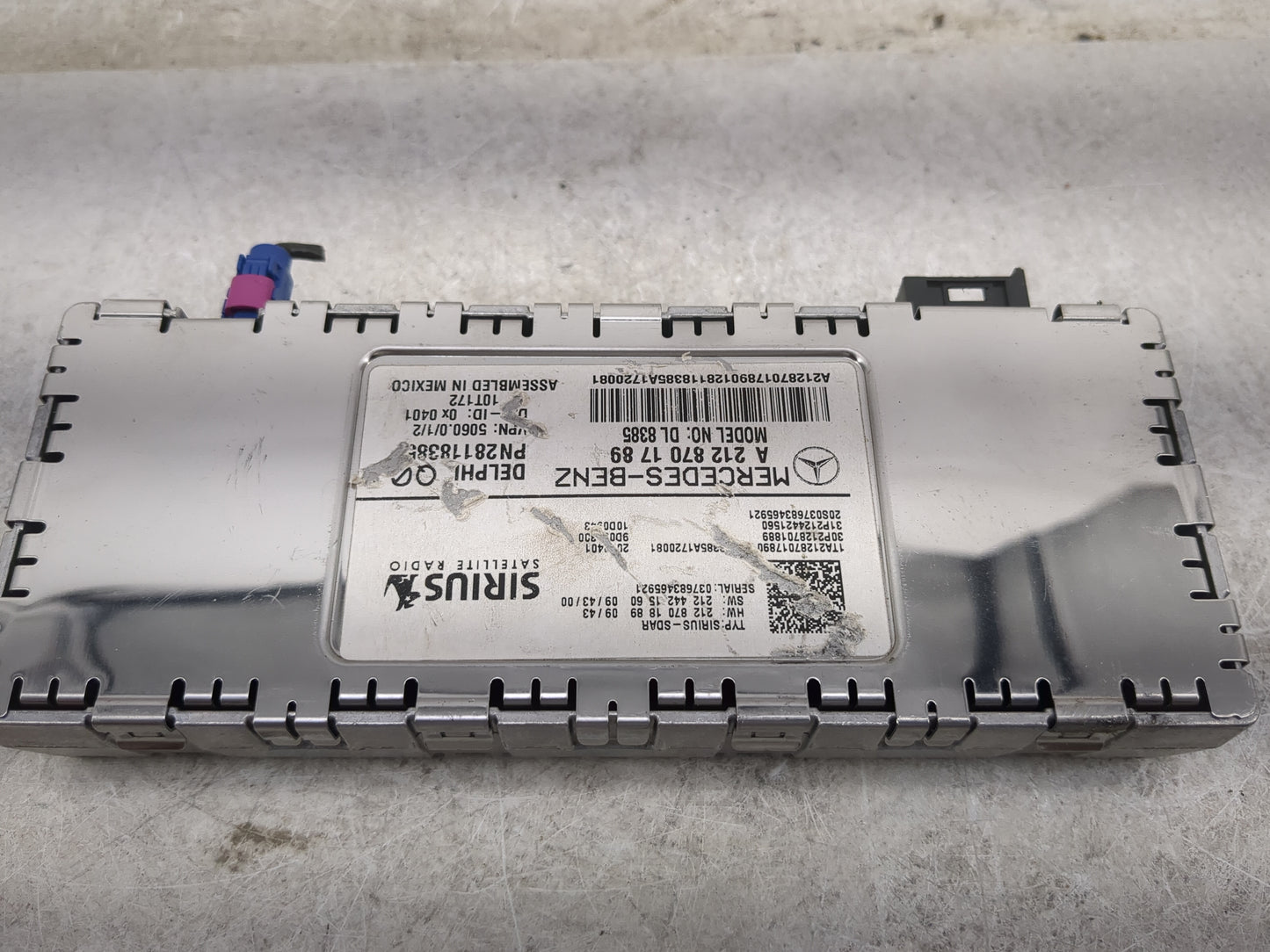 2010-2013 Mercedes-benz E350 Tuner Satellite Receiver - Oemusedautoparts1.com