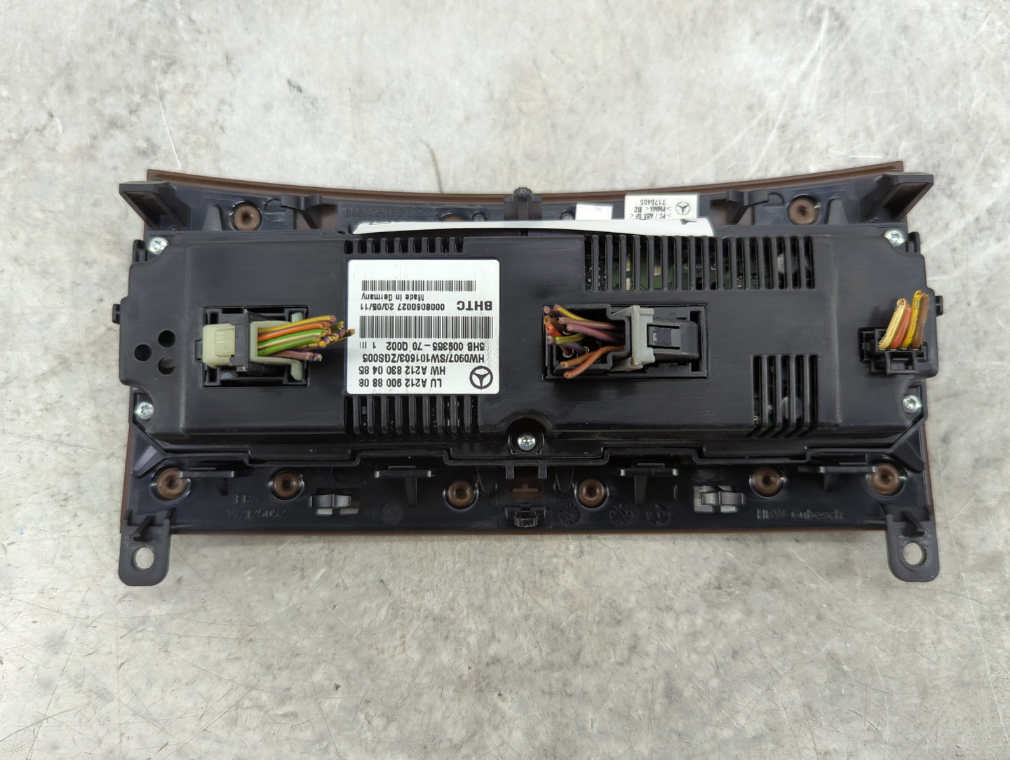 2010-2013 Mercedes-Benz E350 Climate Control Module Temperature AC/Heater Replacement P/N:A212 830 04 85 A212 900 88 08 Fits