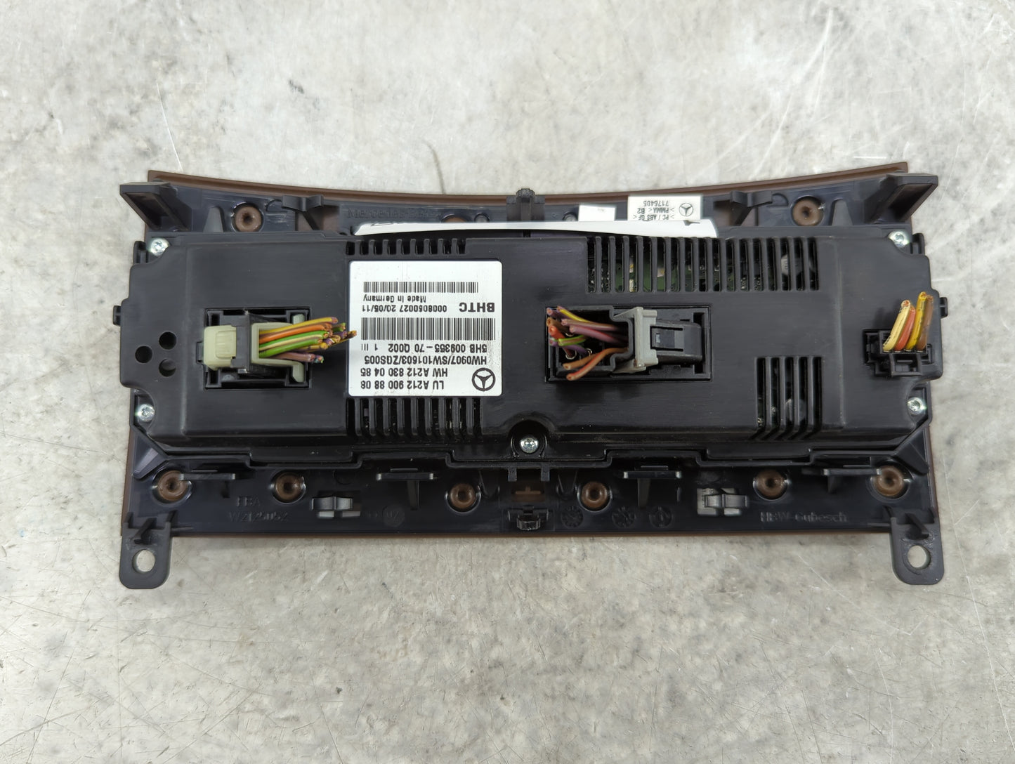 2010-2013 Mercedes-Benz E350 Climate Control Module Temperature AC/Heater Replacement P/N:A212 830 04 85 A212 900 88 08 Fits