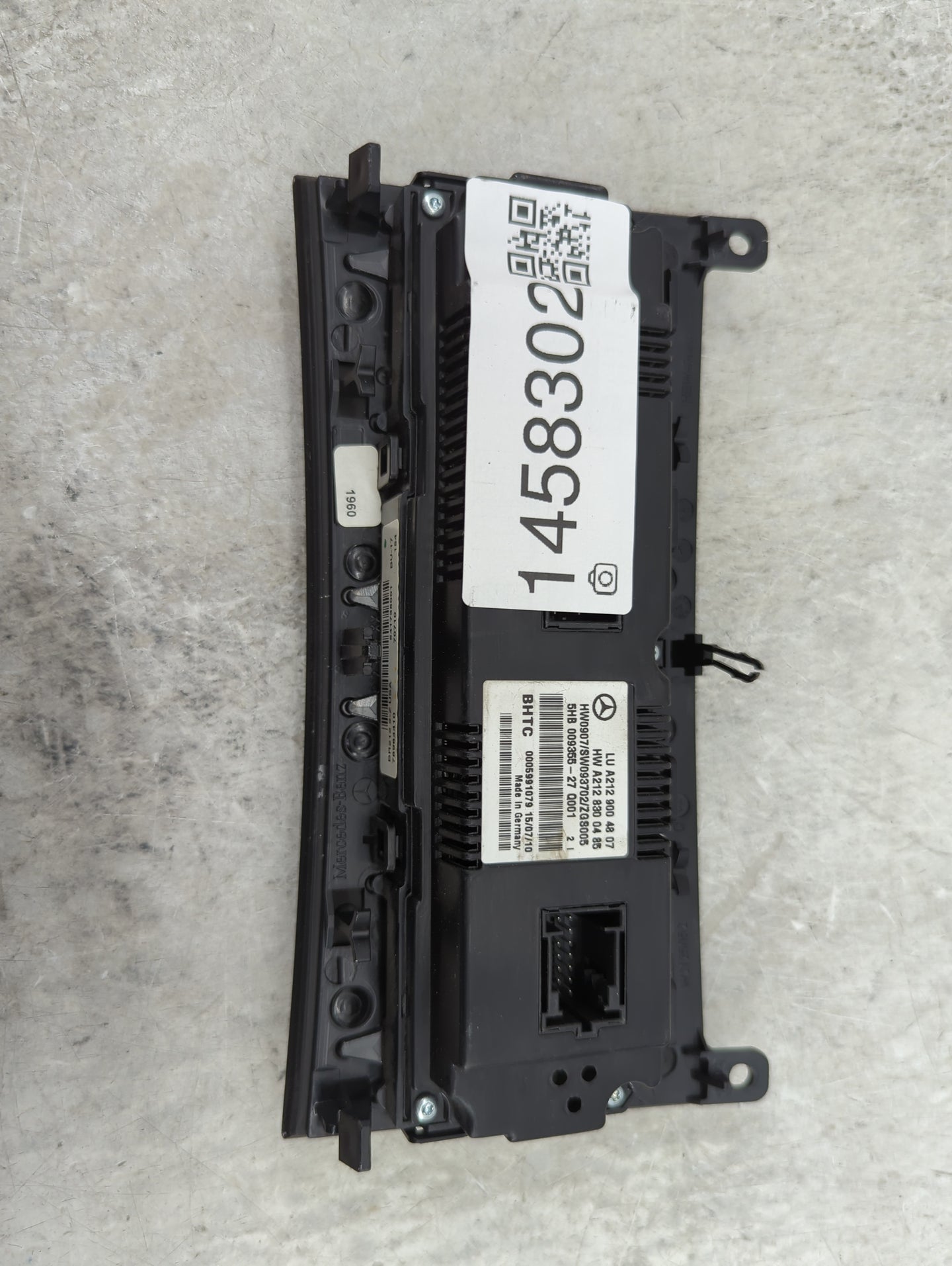 2010-2013 Mercedes-Benz E350 Climate Control Module Temperature AC/Heater Replacement P/N:A212 830 04 85 A212 900 48 07 Fits