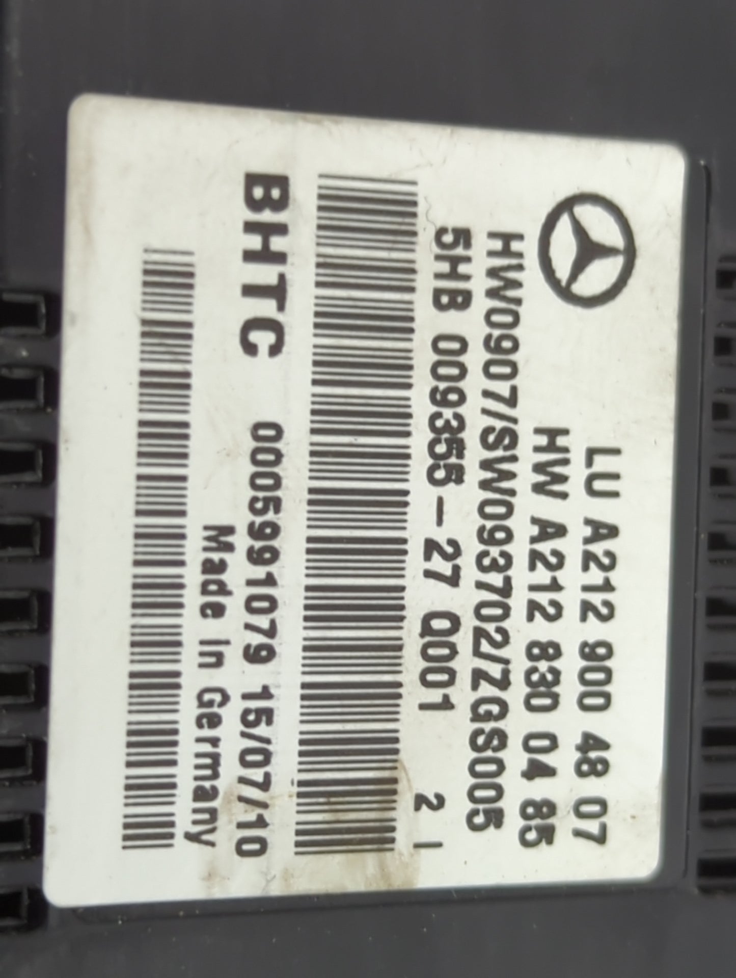 2010-2013 Mercedes-Benz E350 Climate Control Module Temperature AC/Heater Replacement P/N:A212 830 04 85 A212 900 48 07 Fits