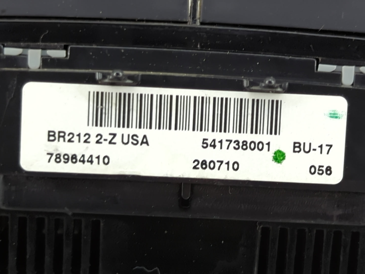 2010-2013 Mercedes-Benz E350 Climate Control Module Temperature AC/Heater Replacement Fits Fits 2010 2011 2012 2013 OEM Used