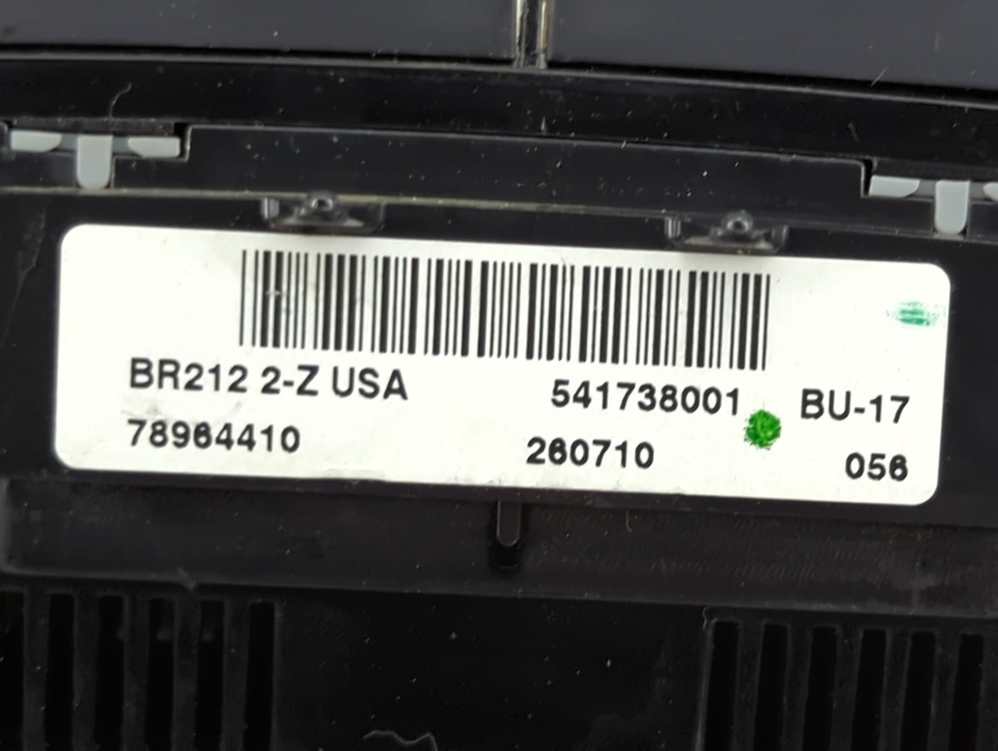 2010-2013 Mercedes-Benz E350 Climate Control Module Temperature AC/Heater Replacement Fits Fits 2010 2011 2012 2013 OEM Used
