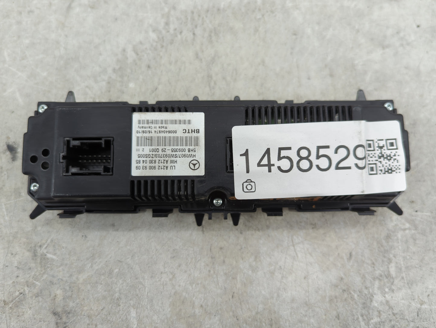 2010-2013 Mercedes-Benz E350 Climate Control Module Temperature AC/Heater Replacement Fits Fits 2010 2011 2012 2013 OEM Used