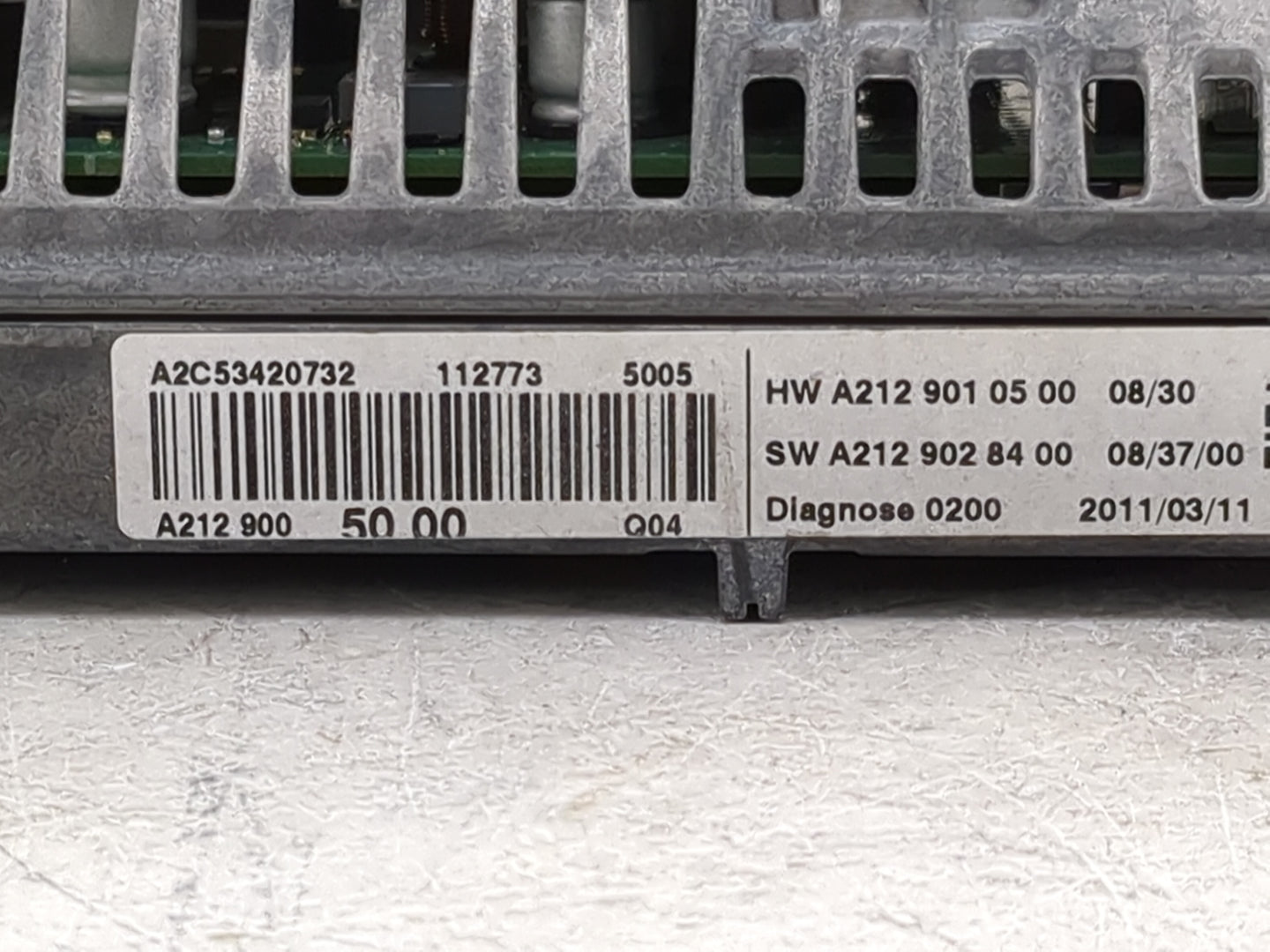 2010-2011 Mercedes-benz E350 Information Display Screen 1468852 - Oemusedautoparts1.com