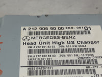 2011 Mercedes-Benz E350 Radio AM FM Cd Player Receiver Replacement P/N:A2129069000 A2129019202, A2129026803 Fits OEM Used Au