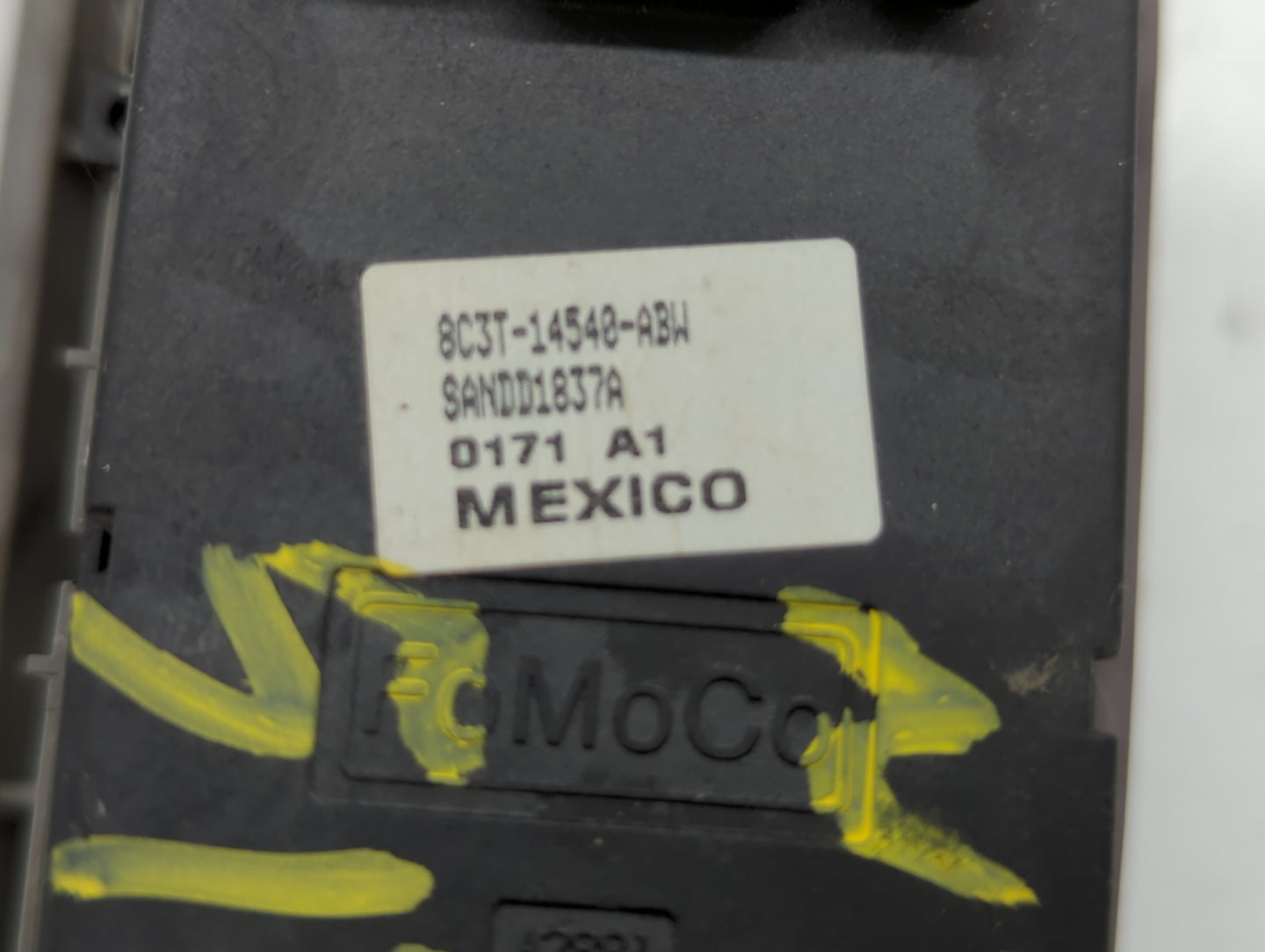 2011 Mercedes-Benz E350 Master Power Window Switch Replacement Driver Side Left P/N:8C3T-14B133-DBS 7L2T-14963-AAW Fits OEM 