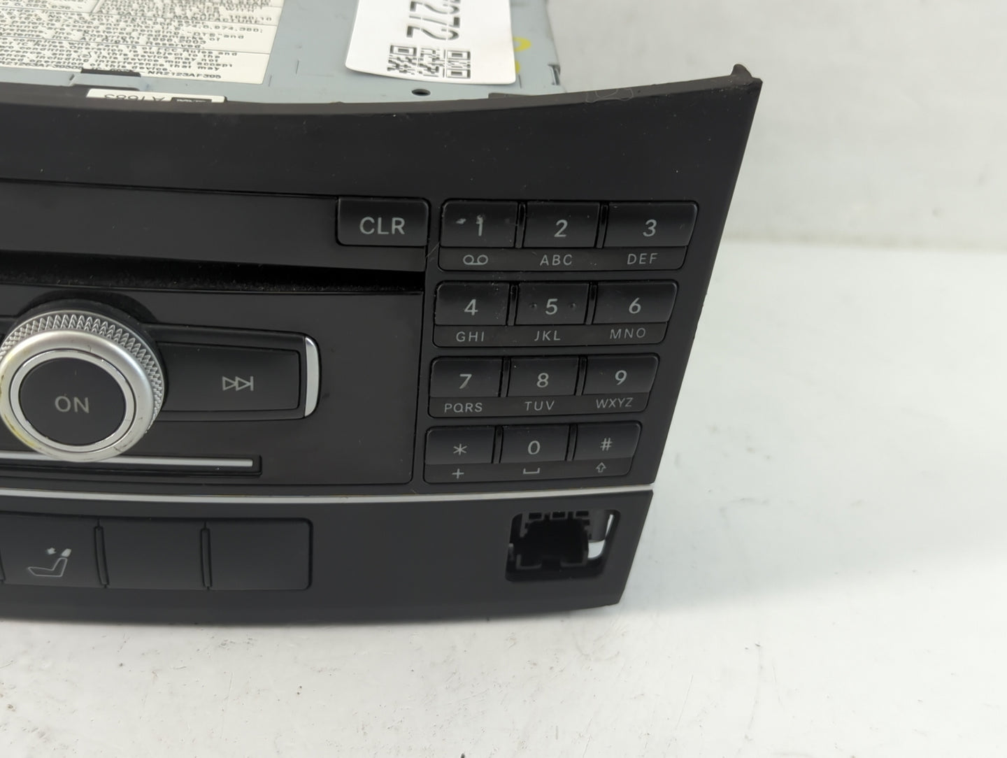 2010-2012 Mercedes-Benz E350 Radio AM FM Cd Player Receiver Replacement P/N:A 212 900 86 09 Fits Fits 2010 2011 2012 OEM Use