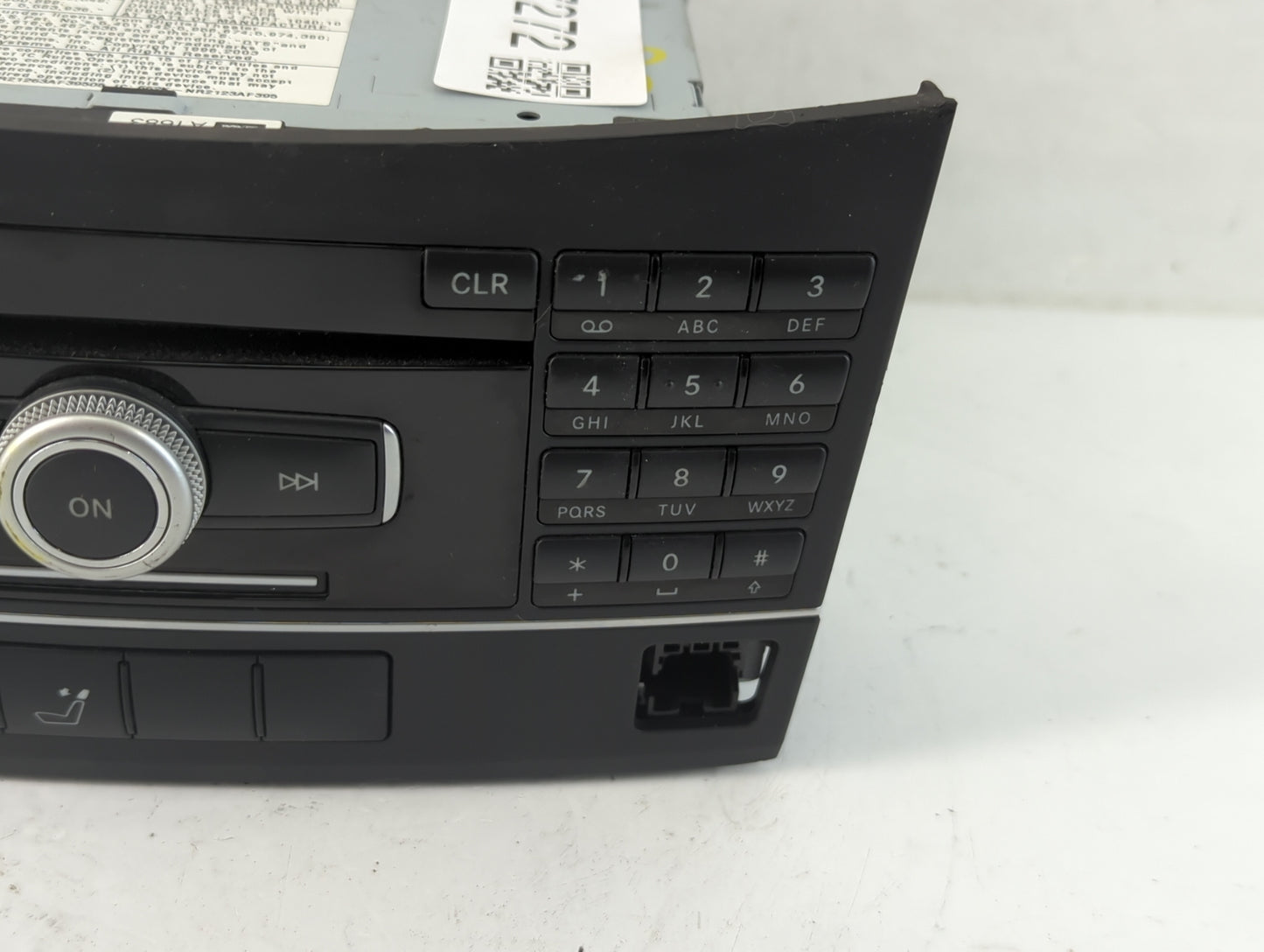 2010-2012 Mercedes-Benz E350 Radio AM FM Cd Player Receiver Replacement P/N:A 212 900 86 09 Fits Fits 2010 2011 2012 OEM Use