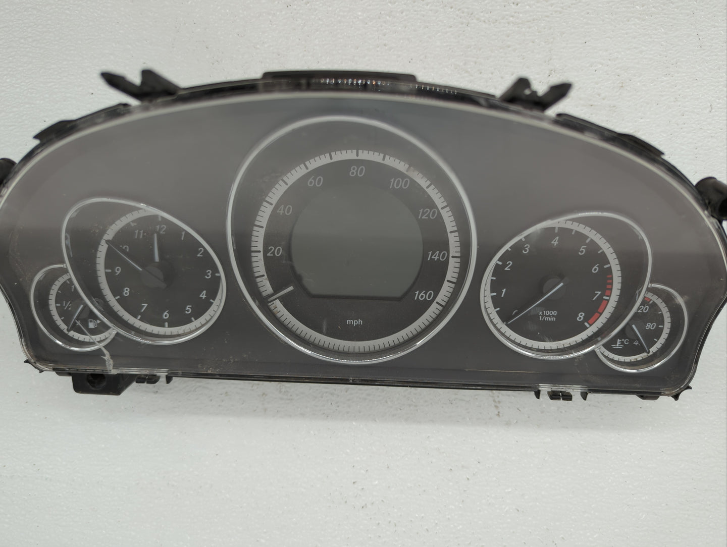 2011 Mercedes-Benz E550 Instrument Cluster Speedometer Gauges P/N:2129002710 A212 900 42 09, A2129004209 Fits OEM Used Auto 