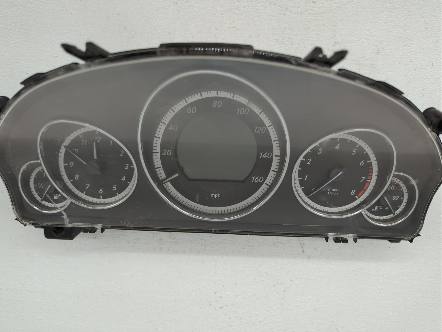 2011 Mercedes-Benz E550 Instrument Cluster Speedometer Gauges P/N:2129002710 A212 900 42 09, A2129004209 Fits OEM Used Auto 