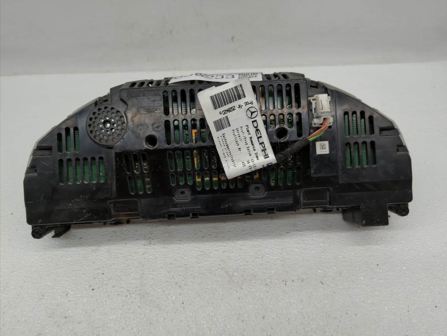 2011 Mercedes-Benz E550 Instrument Cluster Speedometer Gauges P/N:2129002710 A212 900 42 09, A2129004209 Fits OEM Used Auto 