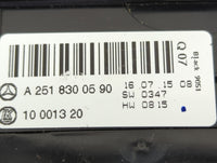 2011 Mercedes-Benz Gl450 Master Power Window Switch Replacement Driver Side Left P/N:A2518300590 Fits Fits 2009 2010 2012 20