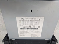 2011 Mercedes-Benz Glk250 Radio AM FM Cd Player Receiver Replacement P/N:A 204 902 24 01 A 204 901 60 01 Fits Fits 2012 OEM 