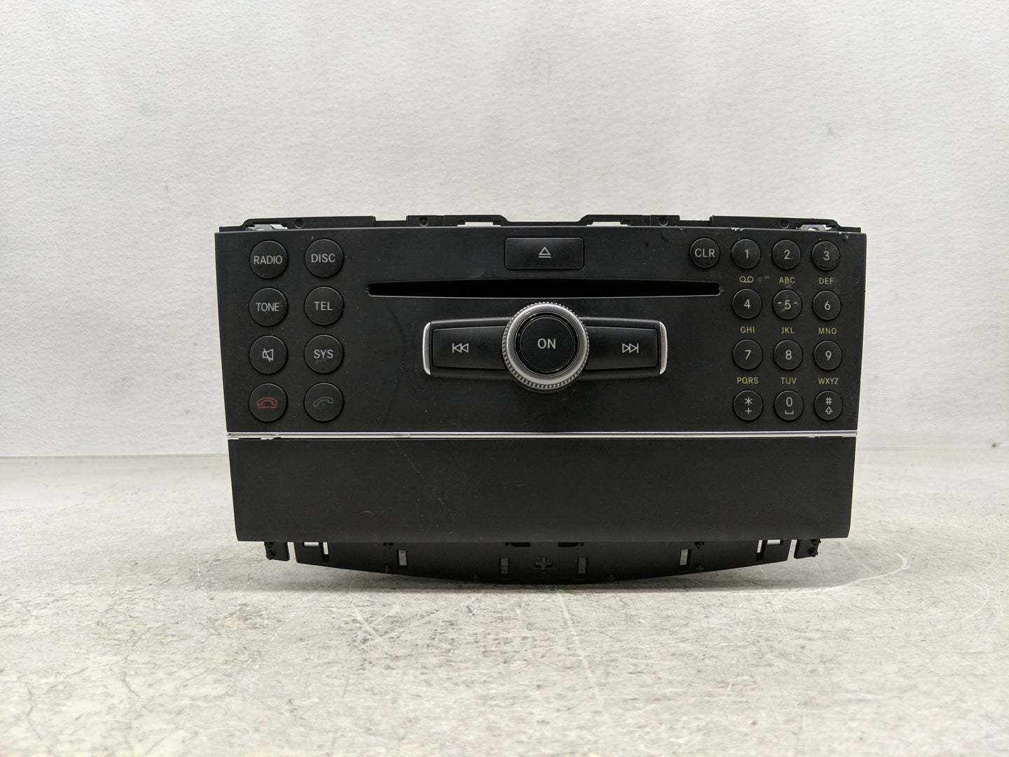 2011 Mercedes-Benz Glk250 Radio AM FM Cd Player Receiver Replacement Fits Fits 2012 OEM Used Auto Parts - Oemusedautoparts1.