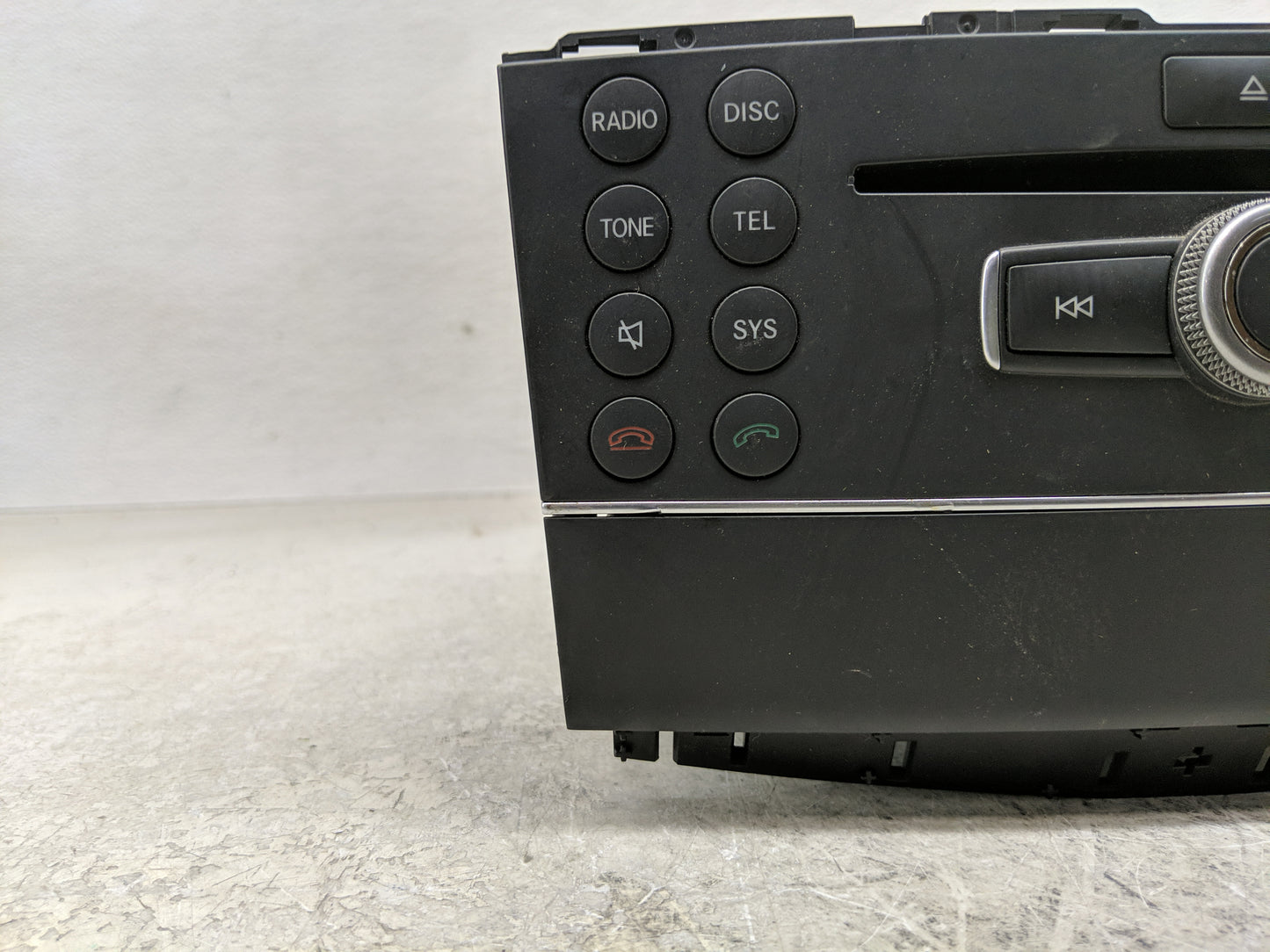 2011 Mercedes-Benz Glk250 Radio AM FM Cd Player Receiver Replacement Fits Fits 2012 OEM Used Auto Parts - Oemusedautoparts1.