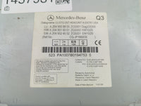 2011-2012 Mercedes-Benz Glk350 Radio AM FM Cd Player Receiver Replacement P/N:A2049008805 A2049016001 Fits Fits 2011 2012 OE