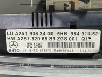 2010-2011 Mercedes-Benz Ml350 Climate Control Module Temperature AC/Heater Replacement Fits Fits 2010 2011 2012 2013 OEM Use