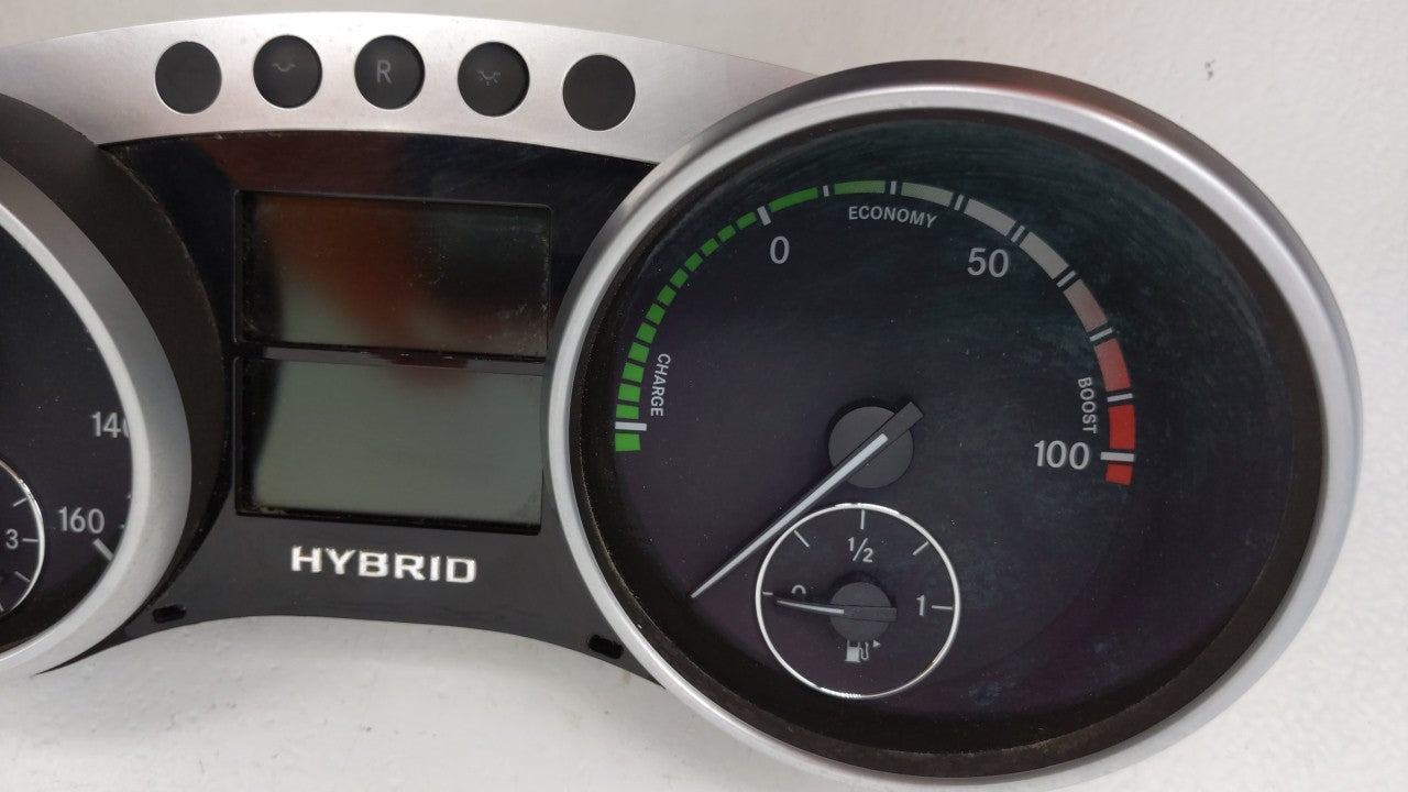 2010-2011 Mercedes-Benz Ml450 Instrument Cluster Speedometer Gauges P/N:A164 900 95 00 1649009500 Fits Fits 2010 2011 OEM Us