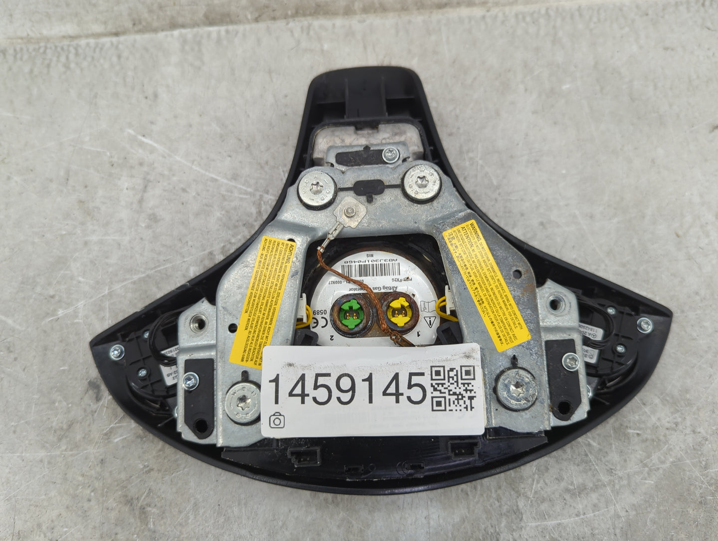 2011 Mercedes Glk350 Air Bag Driver Left Steering Wheel Mounted Black - Oemusedautoparts1.com